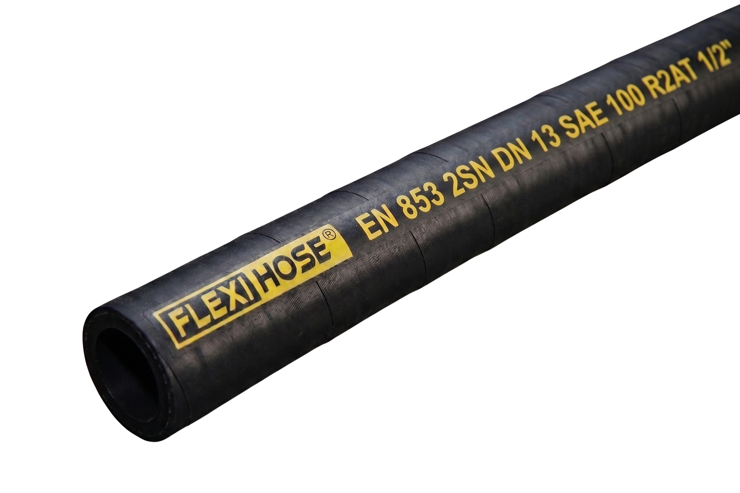 Flexihose SAE 100 R2 hydraulic hose pipe — double wire braid R2 hose manufactured in Bhiwadi Rajasthan India by Vardhman Hydraulic Hoses Pvt Ltd
