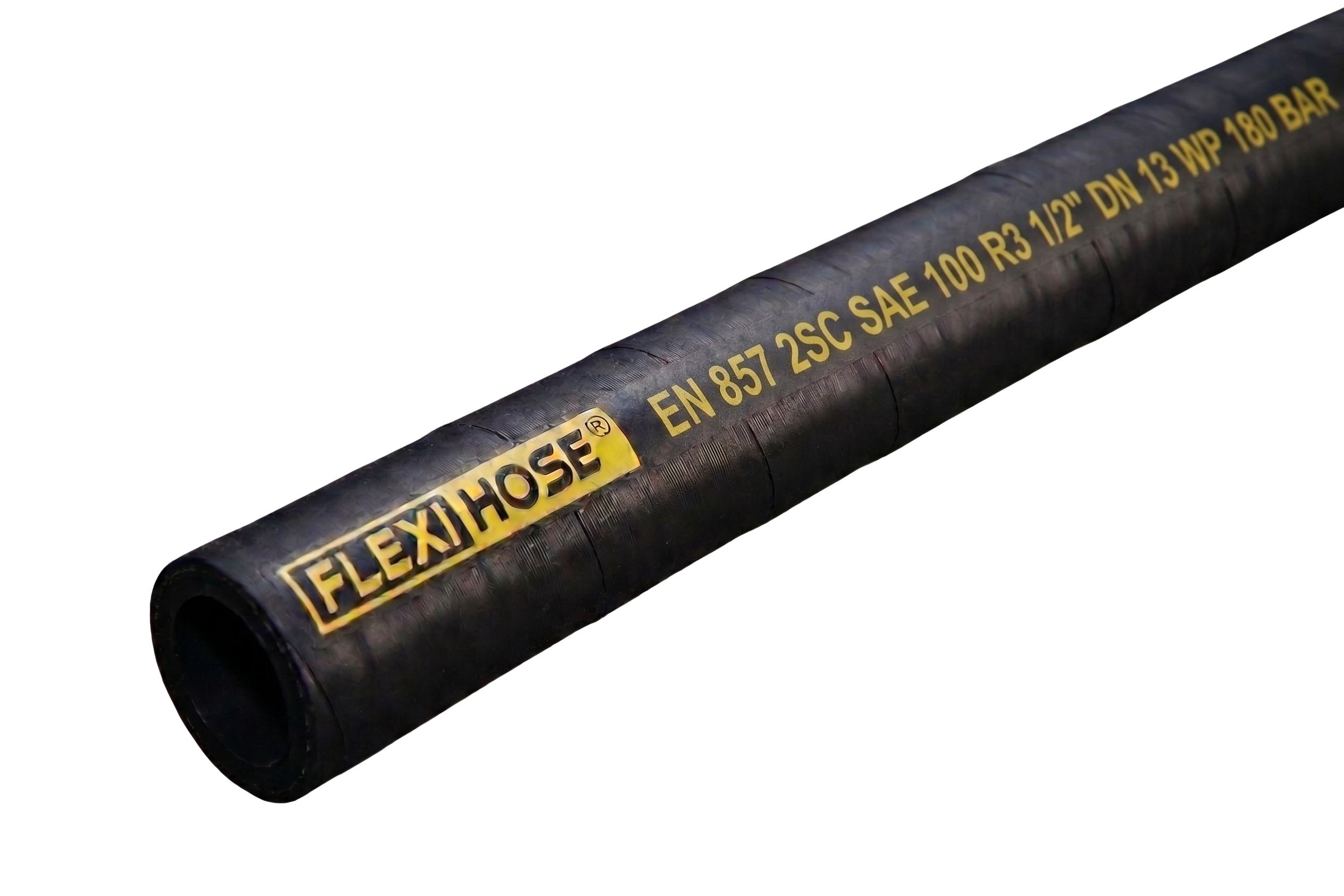 Flexihose SAE 100 R3 hydraulic hose pipe — double textile braid R3 hose manufactured in Bhiwadi Rajasthan India by Vardhman Hydraulic Hoses Pvt Ltd